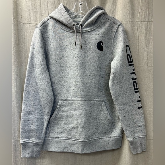 Carhartt/ LOOSE FIT MIDWEIGHT LOGO SLEEVE GRAPHIC HOODIE / - Picture 2 of 13